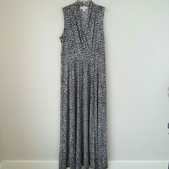 Michael Kors Dresses & Skirts - MICHAEL KORS Black & White Maxi Dress-XL